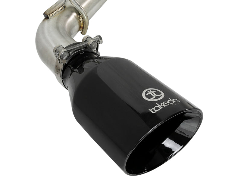 Système d'échappement Cat-Back aFe Takeda 2,5 pouces 304 SS avec embouts noirs 16-18 Infiniti Q50 V6-3.0L (tt)