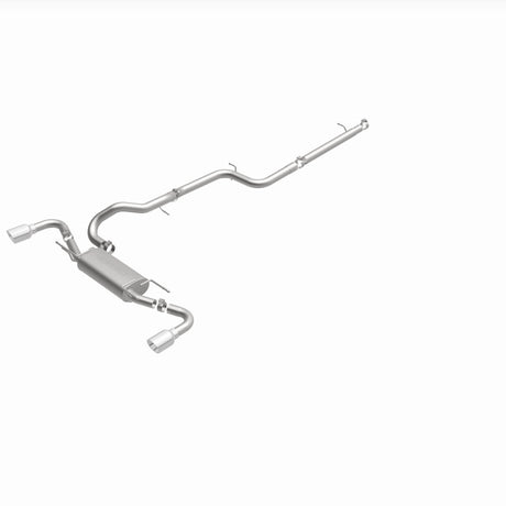Échappement hautes performances MagnaFlow 10-12 Mazda 3 L4 2,5 L à hayon avec sortie arrière divisée en acier inoxydable