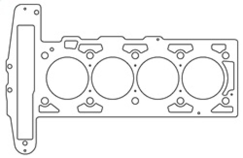 Joint de culasse Cometic GM Ecotec 2,2 L DOHC 89 mm alésage 0,040 pouce MLS - Moteur L61/L42