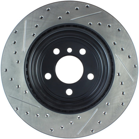 Rotor arrière gauche fendu et percé StopTech 12-16 pour BMW 335i