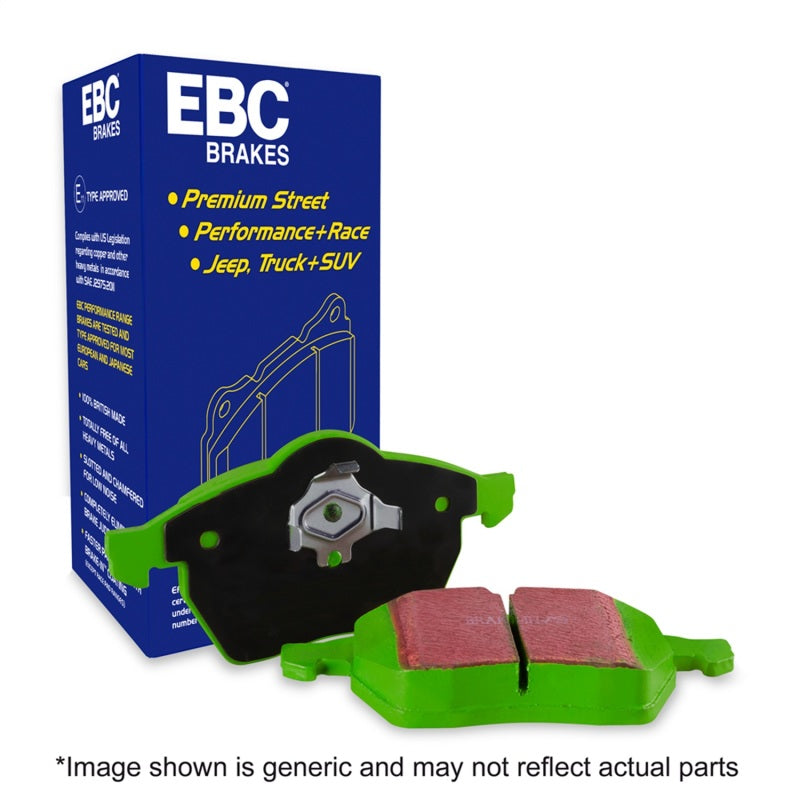 Plaquettes de frein avant EBC Greenstuff pour Ford Econoline E550 02-05