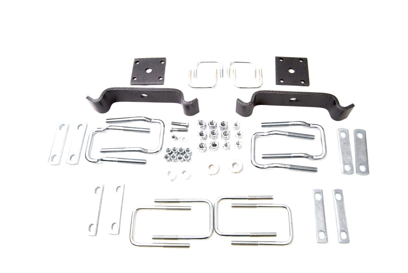 Kit de quincaillerie Hellwig 11-19 Chevy Silv 3500HD pour ressorts auxiliaires Load Pro Multi Leaf 2500lb/3500lb