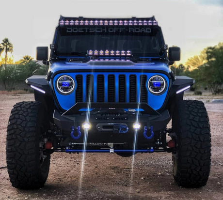 Kit d'éclairage de projecteur Oracle Jeep Wrangler JL/Gladiator JT - sans contrôleur VOIR LA GARANTIE