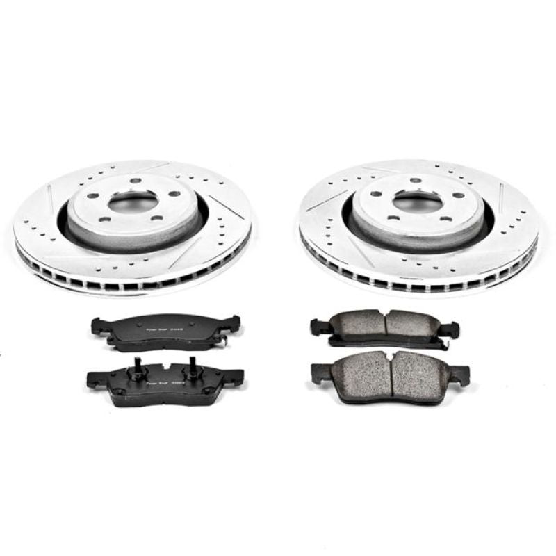 Power Stop 11-19 Dodge Durango Front Z23 Evolution Sport Brake Kit