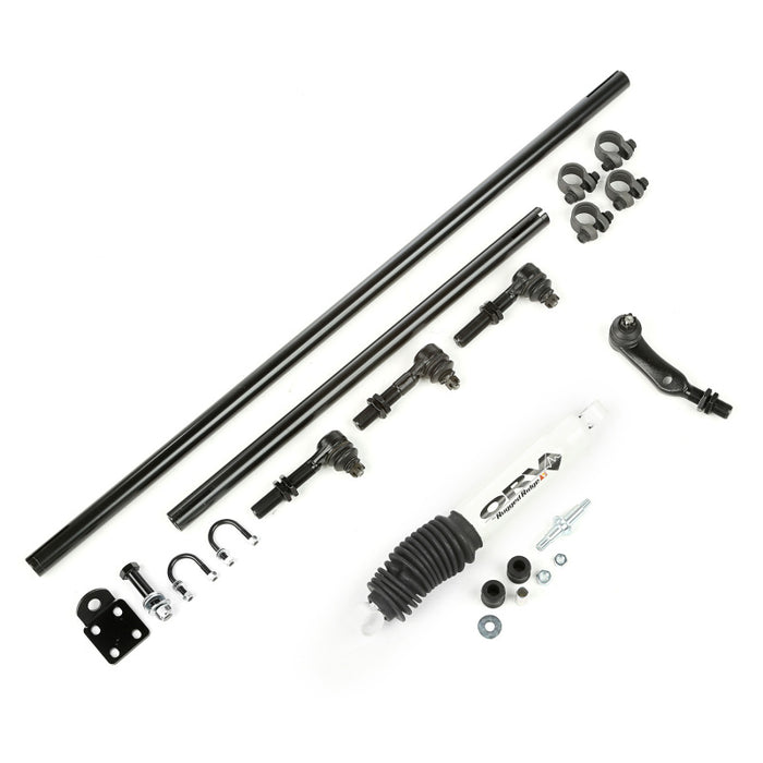 Kit de direction Rugged Ridge HD avec amortisseur 84-06 Jeep XJ ZJ TJ