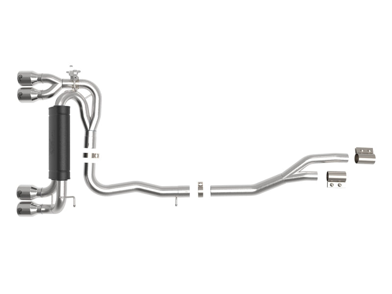 Échappements aFe MACHForce XP Cat-Back SS 19-21 BMW M2 Competition L6-3.0L avec embouts polis