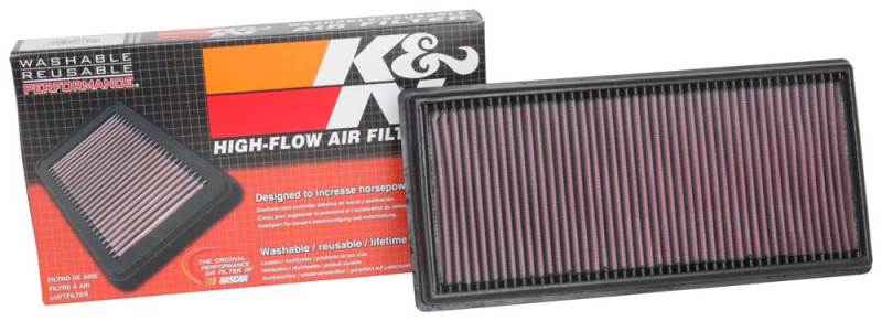 Filtre à air de rechange K&amp;N 16-18 Land/Range Rover V6-3.0L DSL