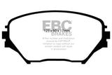 Plaquettes de frein avant EBC 01-03 Toyota RAV 4 2.0 Greenstuff