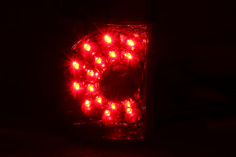 Feux arrière à LED ANZO 2004-2006 Toyota Tundra Rouge/Fumée