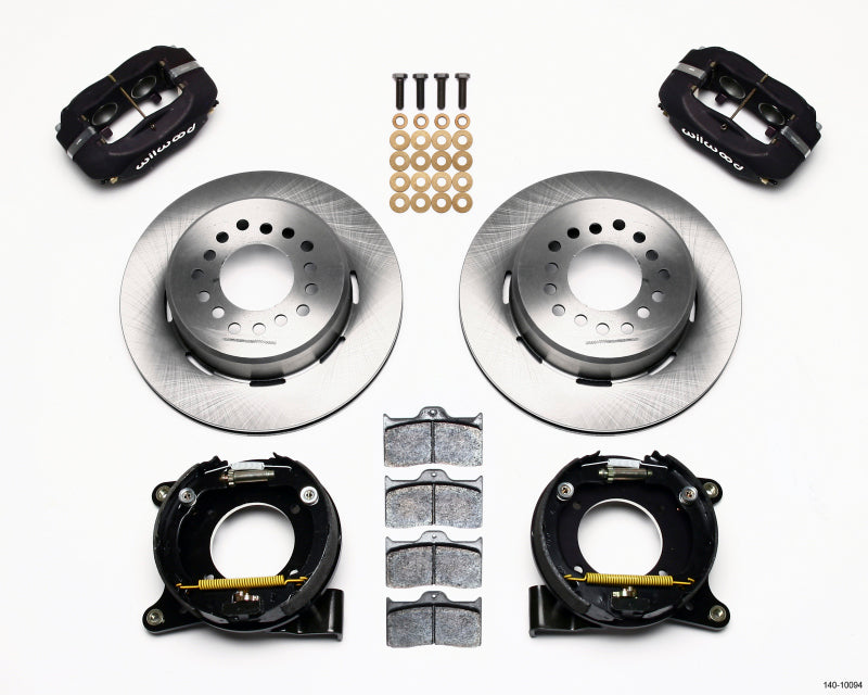 Kit de frein de stationnement Wilwood Forged Dynalite P/S Chevy C-10 2.42 Offset 5-lugs