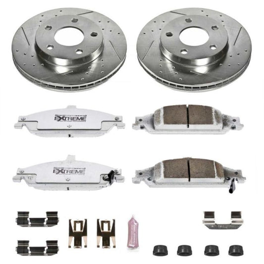 Power Stop 04-05 Chevrolet Classic Front Z26 Street Warrior Brake Kit