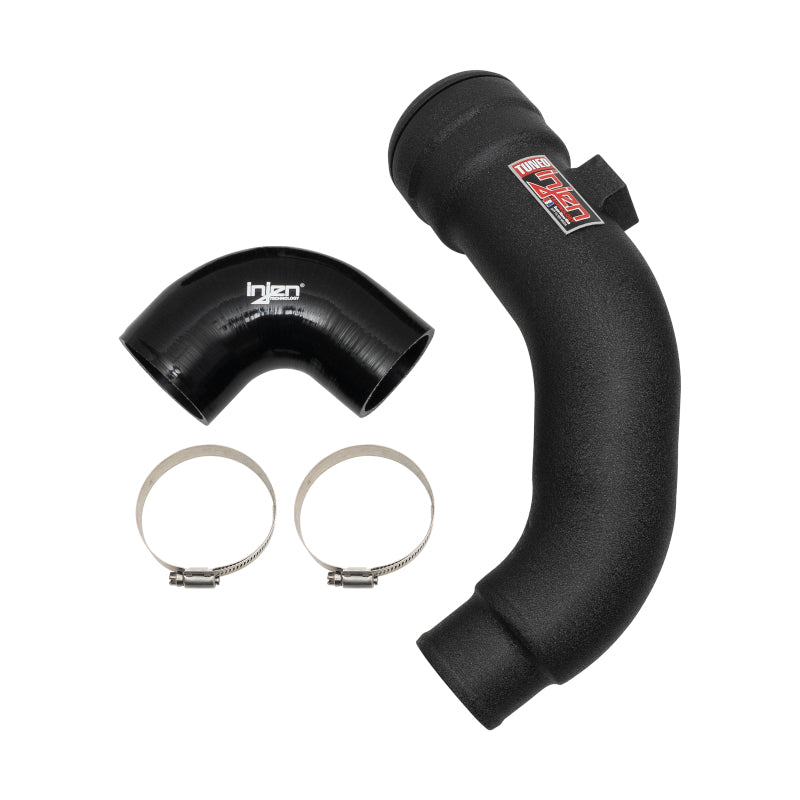 Tuyauterie côté froid du refroidisseur intermédiaire Injen 17-22 Ford F250/F/350/F-450/F-550 V8-6.7L Turbo Diesel Wrnkl Blk