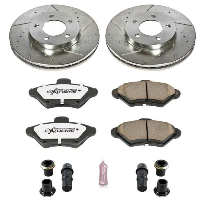 Kit de freins Power Stop 93-97 pour Ford Thunderbird Z26 Street Warrior avant