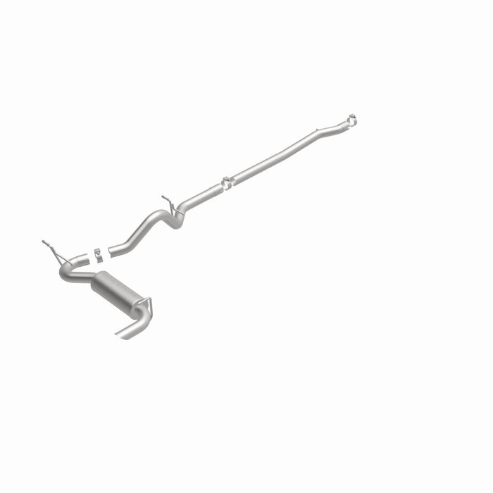 Échappement hautes performances MagnaFlow 12-14 Jeep Wrangler 4 portes avec sortie P/S arrière simple et droite en acier inoxydable C/B