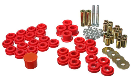 Ensemble de bagues de bras de suspension arrière rouges pour Chrysler/Dodge Energy Suspension