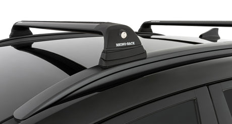 Rhino-Rack 18-22 Hyundai Kona 1ère génération SUV 5 portes avec rails encastrés Vortex RVP 2 barres de toit - Noir