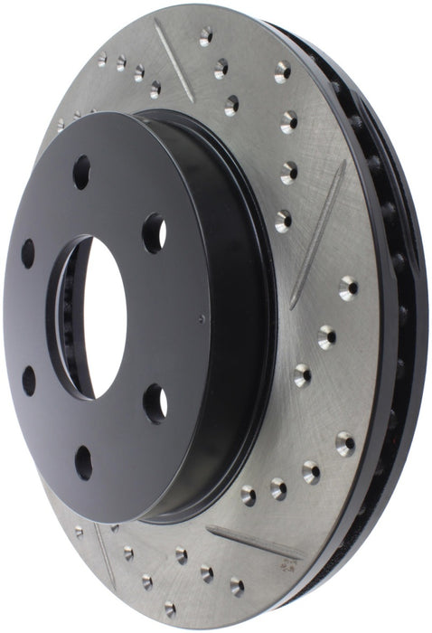 Rotor avant gauche rainuré et percé StopTech 99-06 GMC Sierra (2 portes)