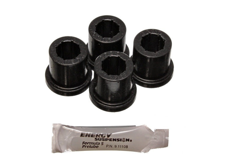 Kit de bagues de manille de cadre de ressort arrière noir pour Toyota Pick Up 80-87 Energy Suspension