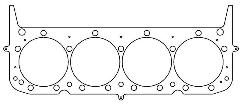 Cometic Chevy Small Block BRODIX BD2000 Têtes Alésage 4,030 po Joint de culasse MLS 0,040 po