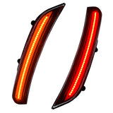 Ensemble de feux de position latéraux Oracle 15-21 Dodge Charger Concept - Transparent - Yellow Jacket (PY4)