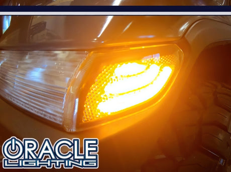 Clignotants avant à LED à lentille fumée Oracle Jeep Wrangler JL VOIR LA GARANTIE