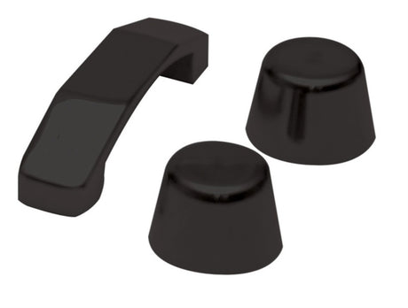 Boucle de capot pour Jeep Wrangler (TJ) Rampage 1997-2006 - Noir