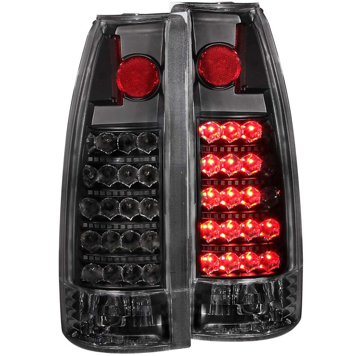 Feux arrière à LED ANZO 1999-2000 Cadillac Escalade Noir