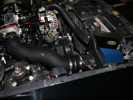 Système d'admission Airaid 99-04 Mustang GT MXP avec tube (sec / bleu)
