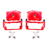 Étriers arrière rouges Power Stop 03-06 Cadillac Escalade avec supports - Paire