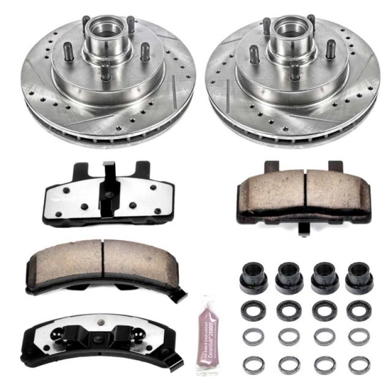 Power Stop 95-99 Chevrolet C1500 Front Z36 Truck & Tow Brake Kit