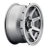 Roue en titane ICON Rebound Pro 17x8,5 5x4,5 0 mm de déport 4,75 pouces BS 71,5 mm d'alésage