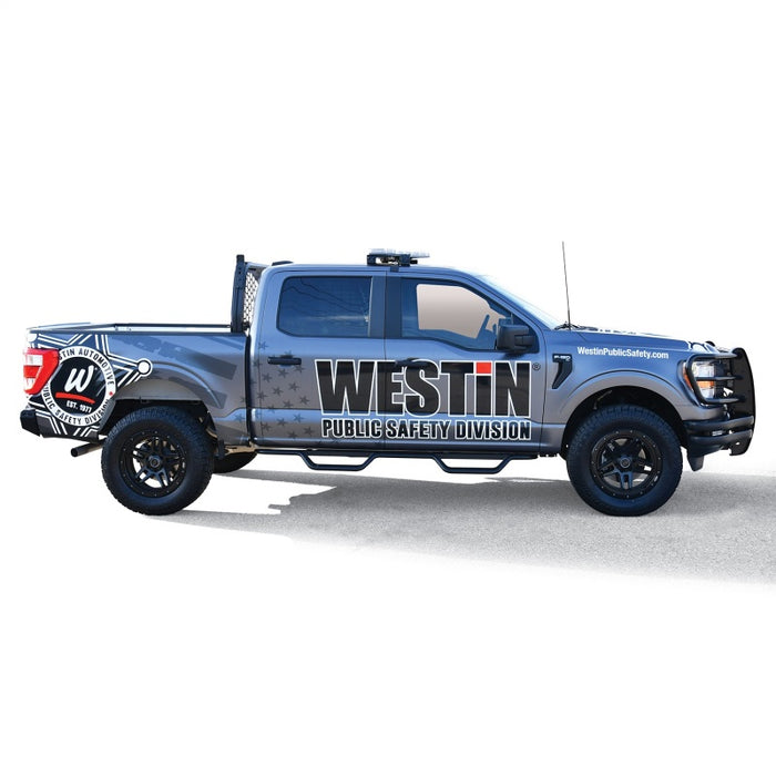 Marchepieds Westin 15-22 Ford F-150 SuperCrew / 17-22 F-250/350 Crew Cab Outlaw Nerf