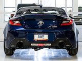 Échappement arrière AWE Subaru BRZ/Toyota GR86/Toyota 86 Touring Edition - Embouts noirs diamantés