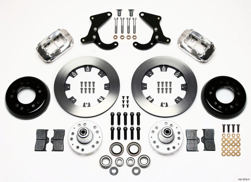 Kit avant Wilwood Forged Dynalite 12,19 pouces poli 55-57 Chevy