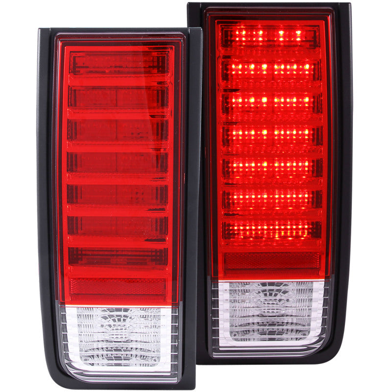 Feux arrière à LED ANZO 2003-2009 Hummer H2 Rouge/Clair