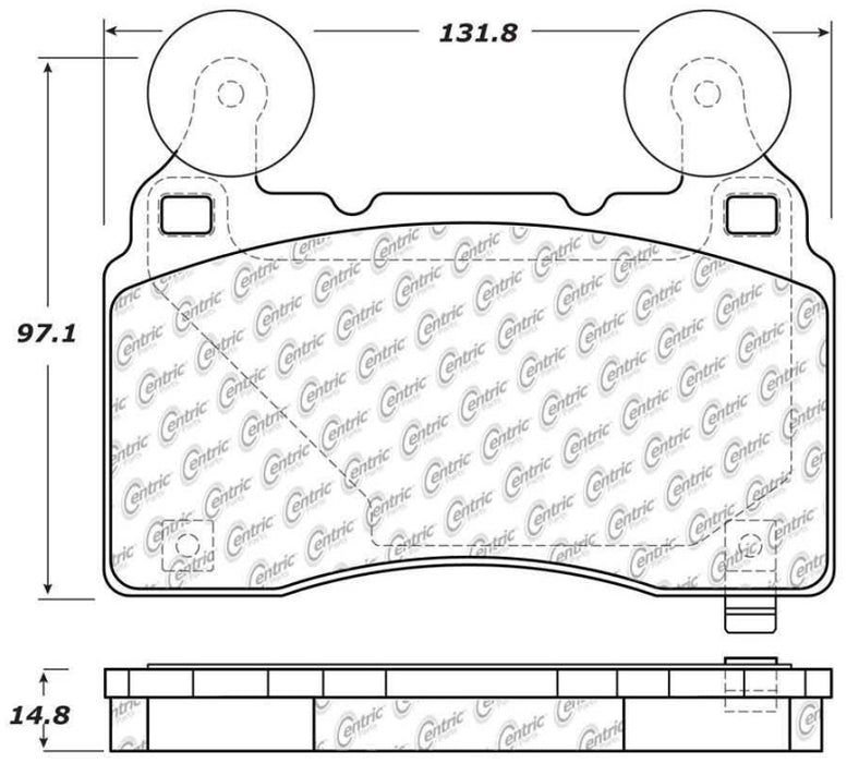 Plaquettes de frein avant StopTech Performance 10-14 Chevy Camaro