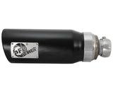Mise à niveau de l'embout d'échappement noir aFe Power 09-15 Dodge Ram 3.0L/5.7L