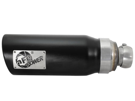 Mise à niveau de l'embout d'échappement noir aFe Power 09-15 Dodge Ram 3.0L/5.7L