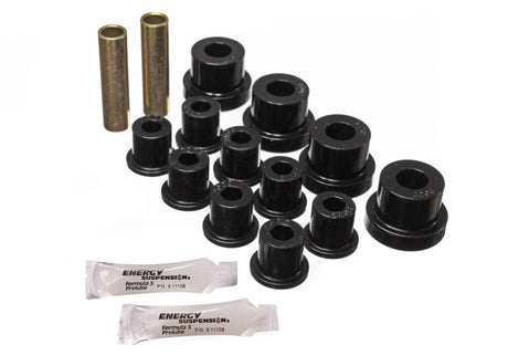 Bague de suspension avant Energy Suspension CJ - Noir
