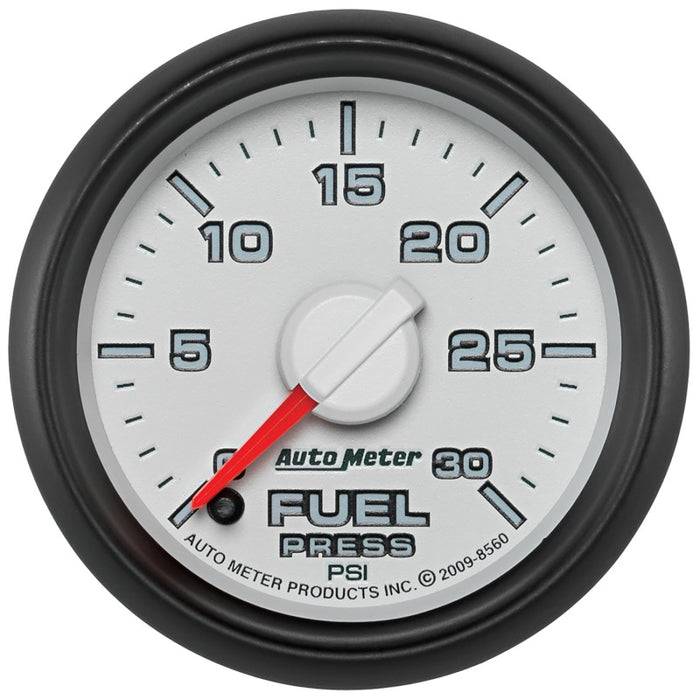 Manomètre de pression de carburant électronique à balayage complet 0-30 PSI de 52,4 mm d'Autometer Factory Match