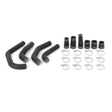 Kit de tuyaux de refroidisseur intermédiaire côté chaud Mishimoto 15-17 Ford F-150 2,7 L EcoBoost - Noir froissé
