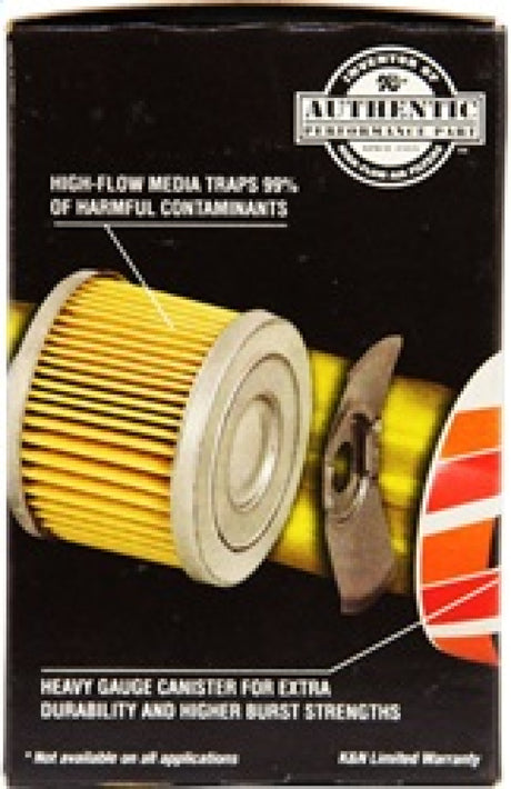 Filtre à huile K&amp;N Universal Performance Gold