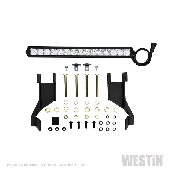 Pare-buffle LED Westin 19-20 Ram 2500/3500 Ultimate - Noir texturé