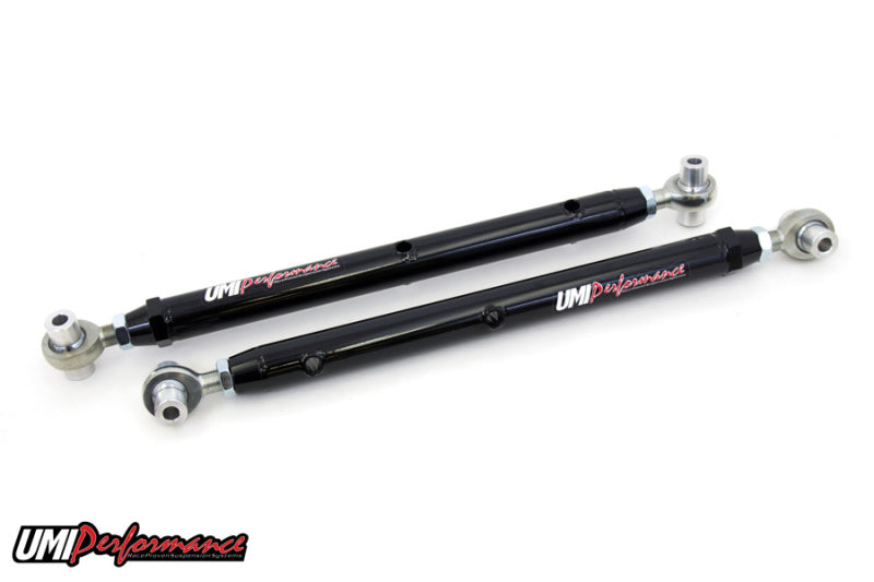 Bras de suspension inférieurs réglables doubles UMI Performance 78-88 GM G-Body avec embouts de tige