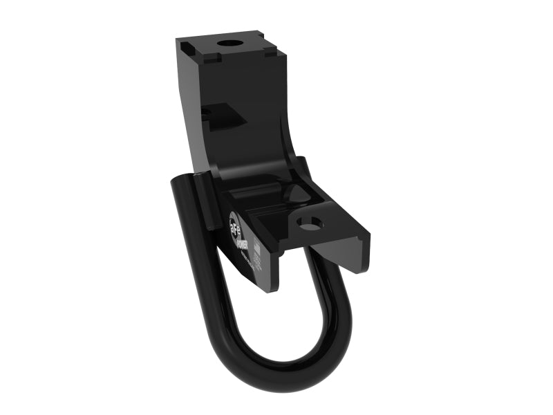 Crochet de remorquage avant aFe Toyota Tundra 2022 V6-3.5L (tt) noir (MOQ 6 pour les commandes en livraison directe)