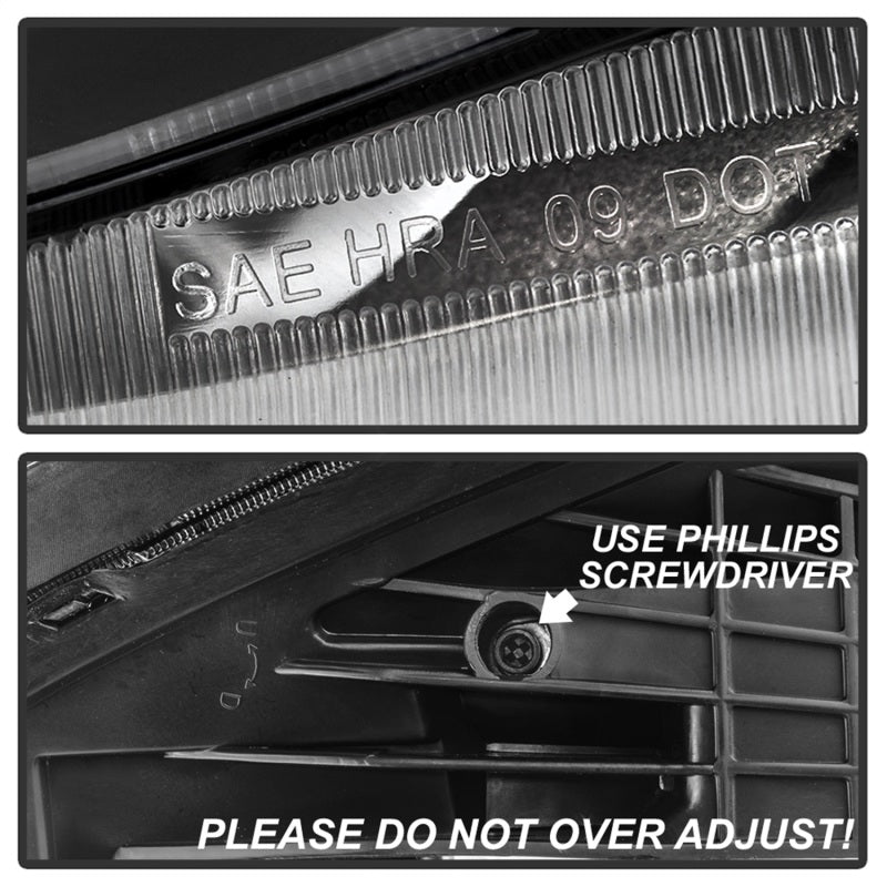 Phare côté passager xTune 09-12 Chevy Traverse (sauf LTZ) - OEM droit (HD-JH-CTRA09-OE-R)