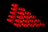 ANZO 2003-2005 Nissan 350Z Feux arrière à LED Fumés