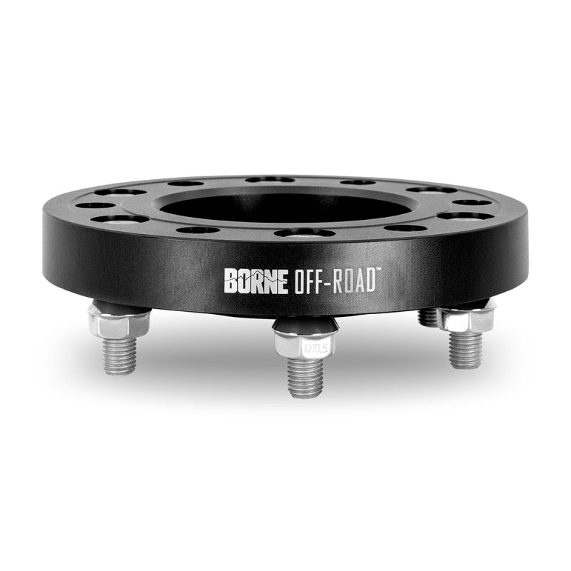 Mishimoto Borne Off-Road Wheel Spacers - 6x139.7 - 93.1 - 25mm - M12 - Black