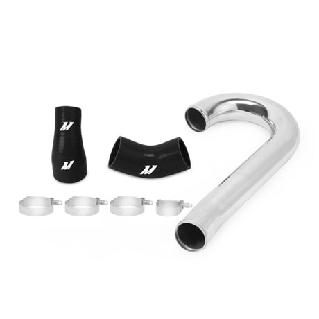 Kit de tuyaux de refroidisseur intermédiaire inférieur noir Mishimoto 01-07 Mitsubishi Lancer Evolution 7/8/9
