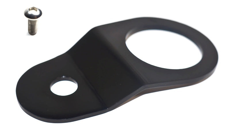 Support de radiateur Torque Solution (noir) : Mitsubishi Evolution 7/8/9